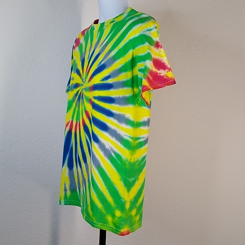 New Colorful Tie-Dye Kids T-Shirt - Picture 4 of 5